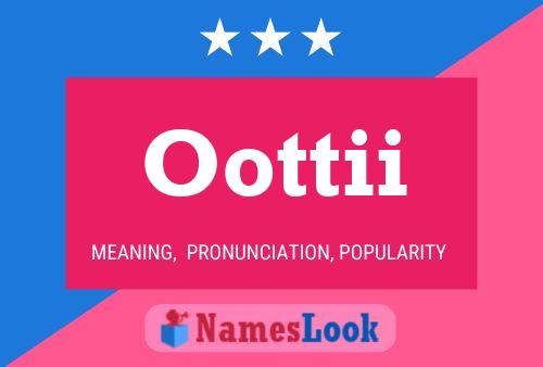 ملصق اسم Oottii