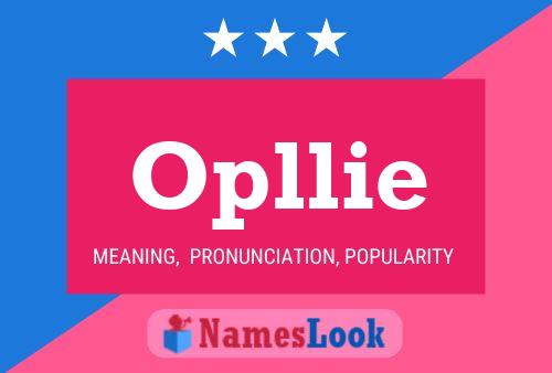 ملصق اسم Opllie