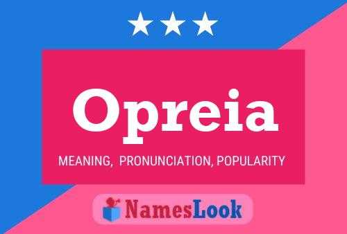 ملصق اسم Opreia