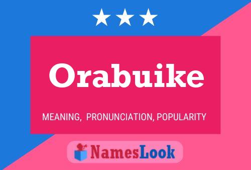 ملصق اسم Orabuike