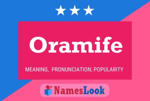 ملصق اسم Oramife