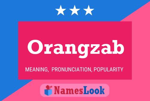 ملصق اسم Orangzab