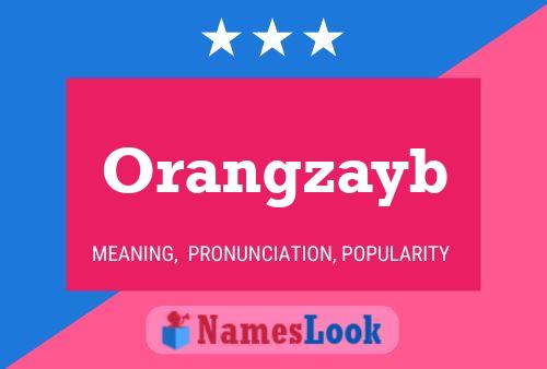 ملصق اسم Orangzayb