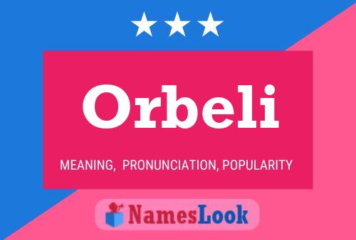 ملصق اسم Orbeli