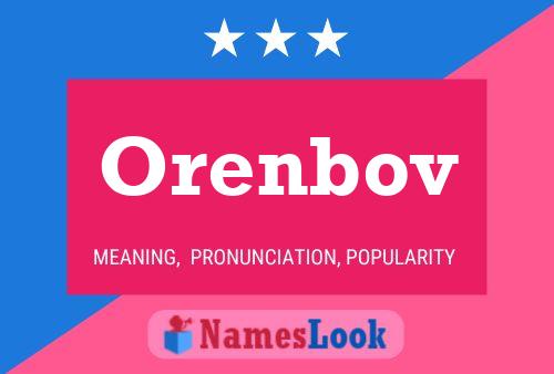 ملصق اسم Orenbov