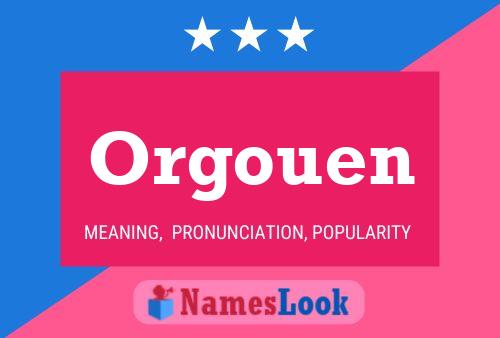 ملصق اسم Orgouen