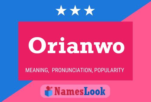 ملصق اسم Orianwo