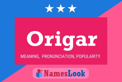 ملصق اسم Origar