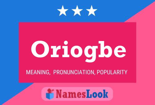 ملصق اسم Oriogbe