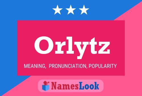 ملصق اسم Orlytz