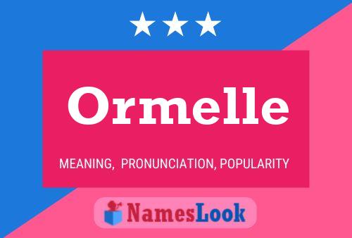 ملصق اسم Ormelle