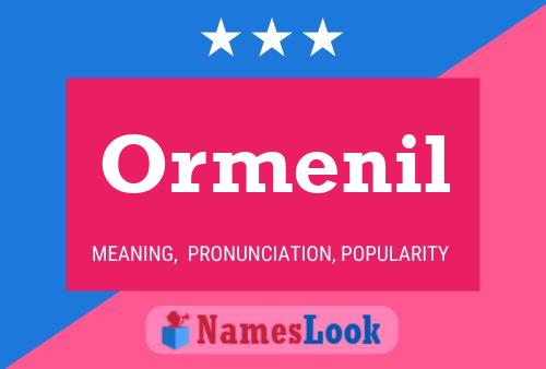 ملصق اسم Ormenil