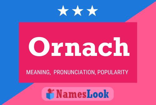 ملصق اسم Ornach