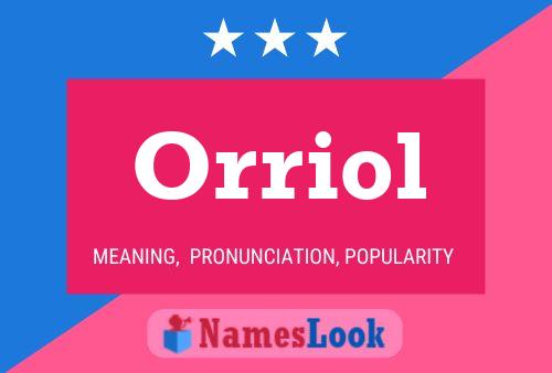 ملصق اسم Orriol