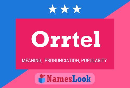 ملصق اسم Orrtel