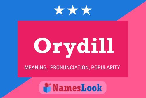 ملصق اسم Orydill