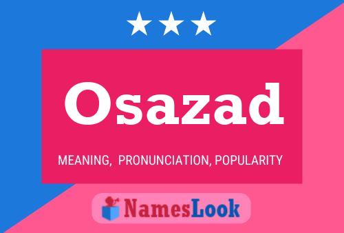 ملصق اسم Osazad