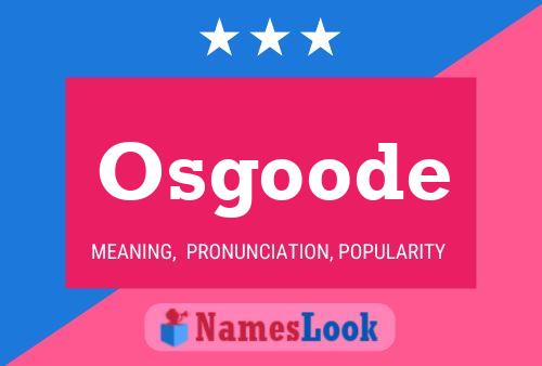 ملصق اسم Osgoode