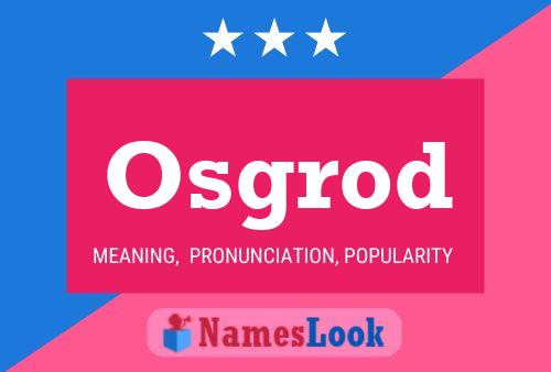 ملصق اسم Osgrod