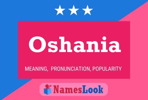 ملصق اسم Oshania