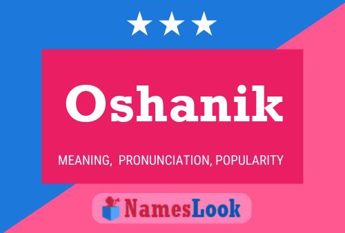 ملصق اسم Oshanik