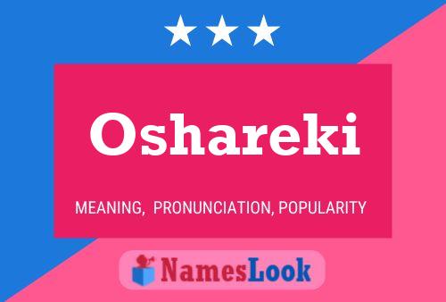 ملصق اسم Oshareki