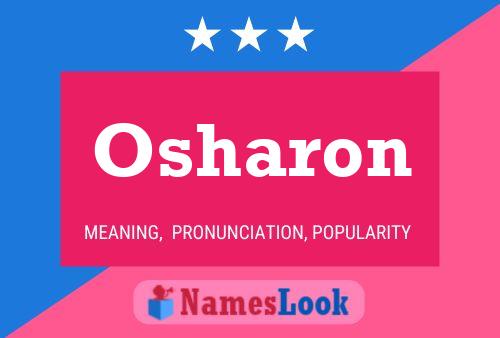 ملصق اسم Osharon