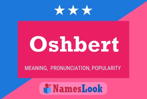 ملصق اسم Oshbert