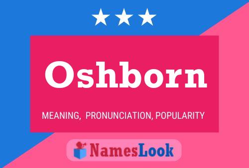 ملصق اسم Oshborn