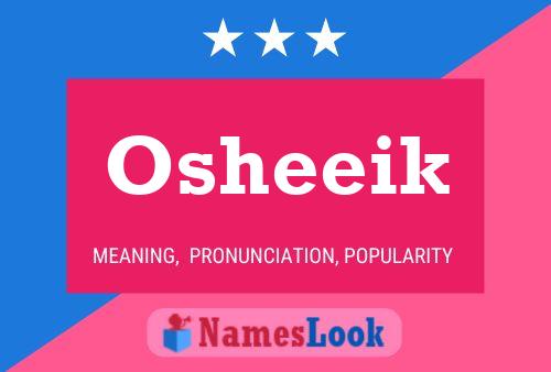 ملصق اسم Osheeik