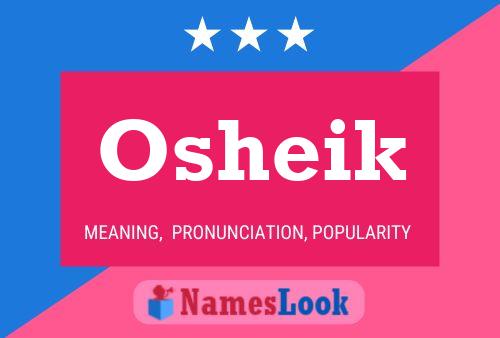 ملصق اسم Osheik