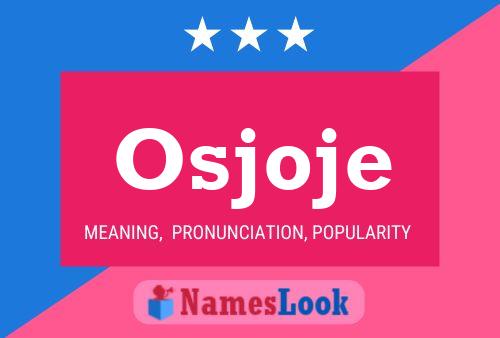 ملصق اسم Osjoje