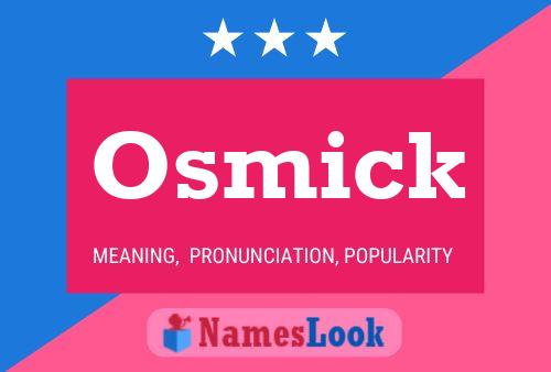 ملصق اسم Osmick