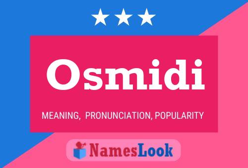 ملصق اسم Osmidi