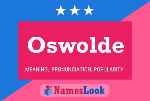 ملصق اسم Oswolde