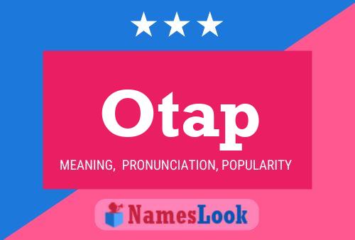 ملصق اسم Otap