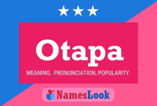 ملصق اسم Otapa