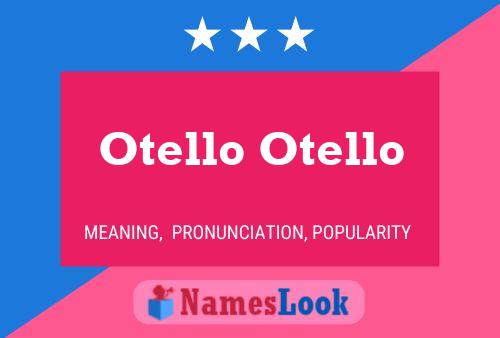 ملصق اسم Otello Otello