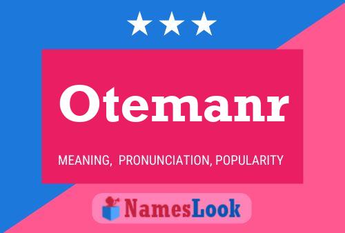 ملصق اسم Otemanr