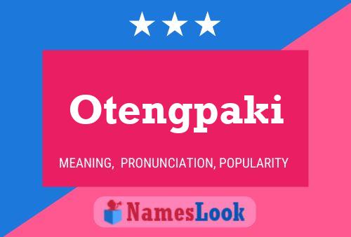 ملصق اسم Otengpaki