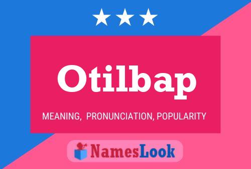 ملصق اسم Otilbap