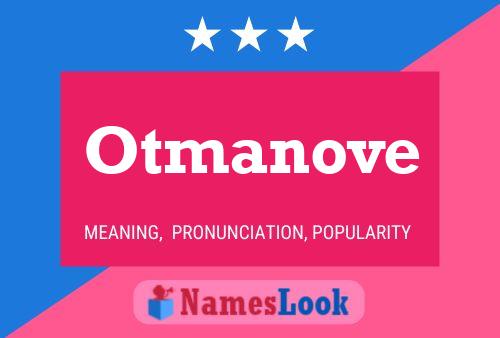 ملصق اسم Otmanove