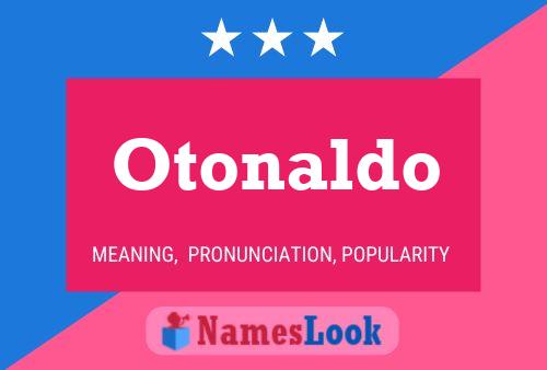 ملصق اسم Otonaldo