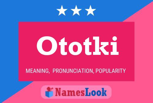 ملصق اسم Ototki