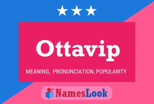 ملصق اسم Ottavip