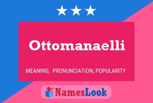 ملصق اسم Ottomanaelli