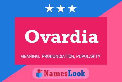 ملصق اسم Ovardia