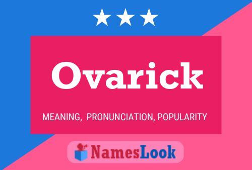 ملصق اسم Ovarick