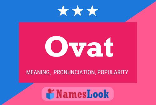 ملصق اسم Ovat