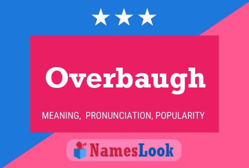 ملصق اسم Overbaugh